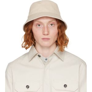 ZEGNA Chapeau bob beige en coton et laine - S - Publicité