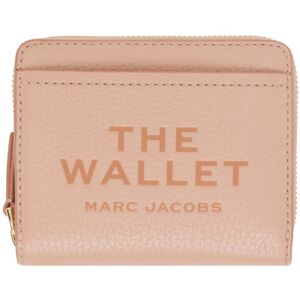 Marc Jacobs Mini portefeuille compact 'The Wallet' rose en cuir - UNI - Publicité