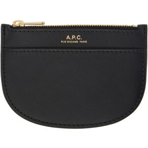 A.P.C. Porte-cartes Demi-lune noir - UNI - Publicité