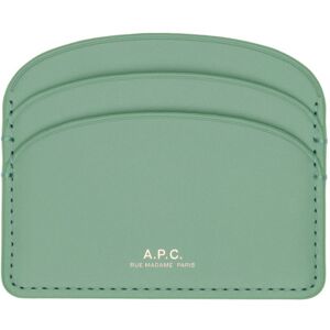 A.P.C. Porte-cartes Demi-lune vert - UNI - Publicité