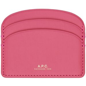 A.P.C. Porte-cartes Demi-lune rose - UNI - Publicité