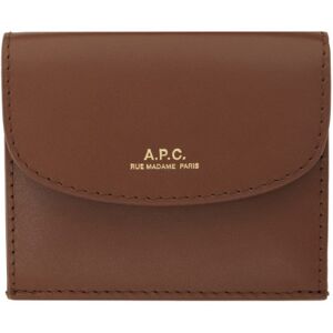 A.P.C. Portefeuille Genève brun clair - UNI - Publicité