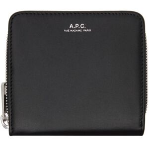 A.P.C. Portefeuille compact Emmanuel noir - UNI - Publicité