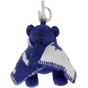 Burberry Porte-clés bleu à ourson Thomas - UNI - Publicité