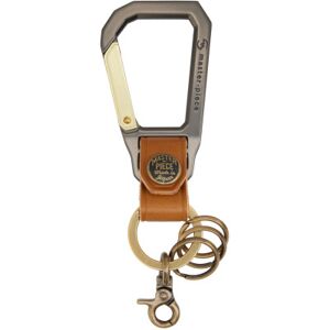 master-piece Porte-clés brun clair à mousqueton - UNI - Publicité