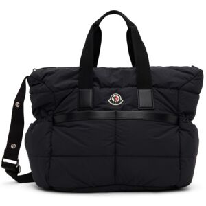 "Moncler Enfant Bébé   Ensemble de sac et tapis à langer matelassés Mommy noirs" - UNI - Publicité