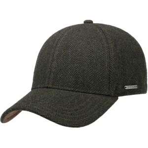 Stetson Casquette Plano Wool Cap  , size M (56-57 cm), colour olive - Publicité