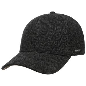 Stetson Casquette Plano Wool Cap  , size M (56-57 cm), colour anthracite - Publicité