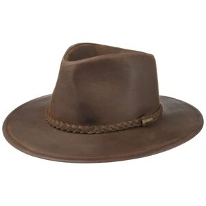 Stetson Chapeau Western Buffalo Leather  , size M (56-57 cm), colour marron fonc� - Publicité