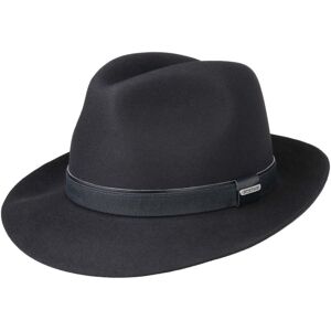 Stetson Chapeau en Feutre de Poil Condricks  , size 61 cm, colour bleu fonc� - Publicité