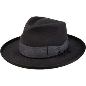 Stetson Chapeau en Feutre de Poil New Amish  , size 57 cm, colour anthracite - Publicité