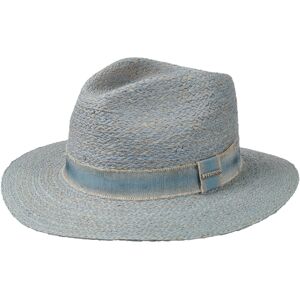 Stetson Chapeau de Raphia Delvado Traveller  , size M (56-57 cm), colour bleu clair - Publicité