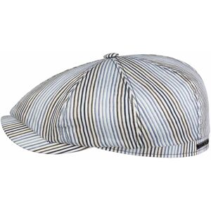 Stetson Casquette Hatteras Fresh Stripes  , size L (58-59 cm), colour blanc-bleu - Publicité