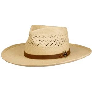 Stetson Chapeau en Paille Salcott Outdoor Toyo  , size L (58-59 cm), colour nature - Publicité