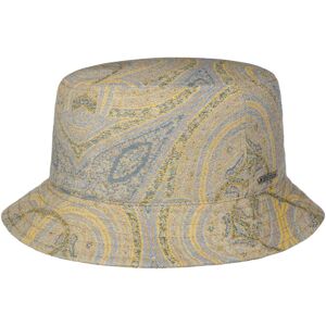 Stetson Chapeau en Tissu Belleview Bucket  , size M (56-57 cm), colour bleu-jaune - Publicité