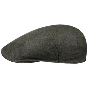 Casquette en Lin Chevrons  , size 62 cm, colour olive fonc�