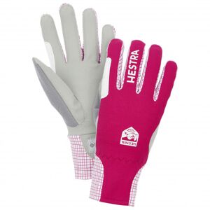 - Women's W.S. Breeze 5 Finger - Gants taille 6, rose/gris