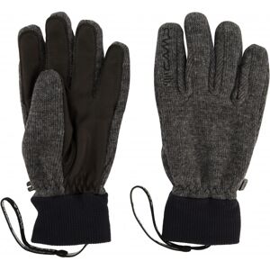 - G Wool - Gants taille L, noir/gris