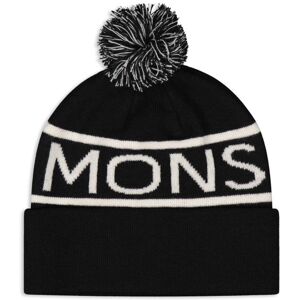 - McCloud Pom Pom Merino Beanie - Bonnet taille One Size, noir;violet