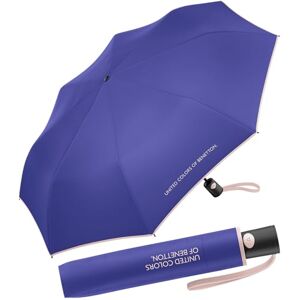 United Colors of Benetton Benetton Mini AC Parapluie de poche, Violet opulence, 95 cm - Publicité