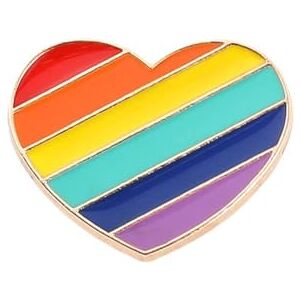 YXRRVING Broches arc-en-ciel en émail « You Can Be Yourself With Me » en forme de cœur arc-en-ciel, LGBTQ transgenres gays coloré homosexualité, drapeau de fierté pour vêtements, sac à dos, accessoires, bijoux - Publicité