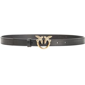 Pinko Love Berry H2 Belt Veau Set Ceinture Femme, Z99q_noir-antique Gold, S - Publicité