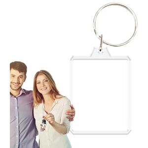 Lumiscent Porte-clés Photo, Porte-clés Photo En Acrylique Avec Illustration, Porte-clés Pour Cadre Photo, Porte-clés Photo Vierge, Pendentif De Sac Pour Porte-clés Photo Pour Garçons Et Filles - Publicité