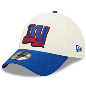 New Era New York Giants NFL 2022 Sideline Chrome White 39Thirty Stretch Cap M L - Publicité