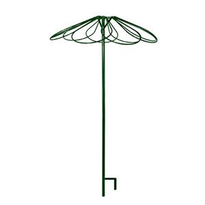 Louis Moulin 3644 Tuteur Parapluie avec 9 Pétales Métal Vert Sapin 250 cm - Publicité