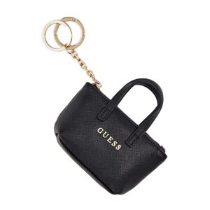 Guess Saffiano Porte-clés de poche Noir, Noir - Publicité