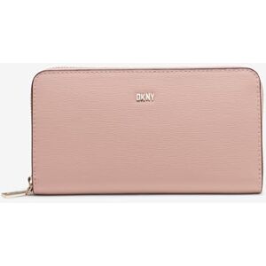 DKNY Perri Large Fermeture éclair Around Wallet, Accessoire Portefeuille de Voyage pour Femme, Caméo, Einheitsgröße - Publicité