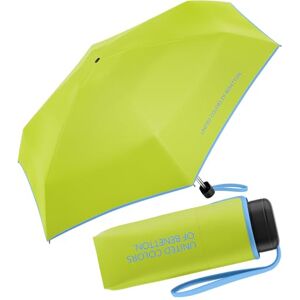 United Colors of Benetton Benetton Parapluie de poche Ultra Mini Flat Solid, Citron vert acide., 88 cm - Publicité