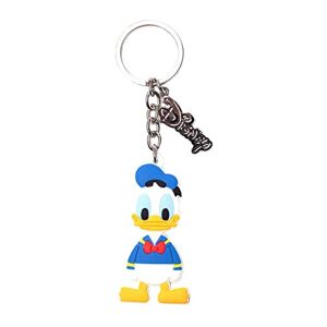 Bioworld Disney Donald Duck Rubber Keychain Porte-clés 16 Centimeters Multicolore (Multicoloured) - Publicité