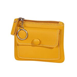 Luckywaqng Lady Wallet Fashion Bag und sehr tragbare, leichte und große Brieftasche Brieftasche Damen Klein Modern, jaune, Taille unique - Publicité