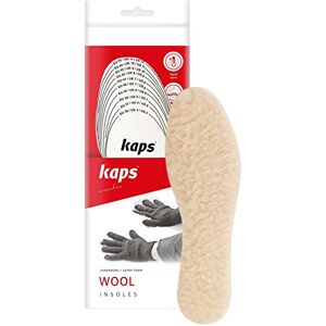 Kaps Wool Semelles en Laine 100% Naturelle de Qualité, Semelles pour Chaussures d'Hiver, Fabriquées en Europe, Toutes Tailles Disponibles, Taille Ajustable à Découper - Publicité