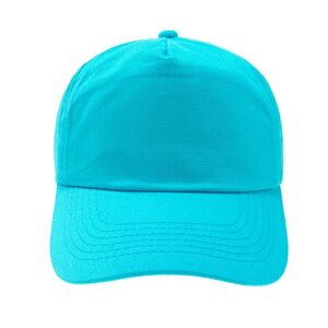 4sold Casquette Unisexe Broderie Coton Baseball Cap GarçOns Filles Snapback Hip Hop Flat Hat Bonnet (Light Blue) - Publicité