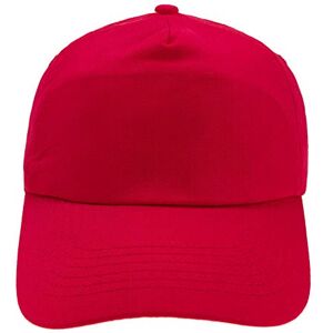 4sold Casquette Unisexe Broderie Coton Baseball Cap GarçOns Filles Snapback Hip Hop Flat Hat Bonnet (Red) - Publicité