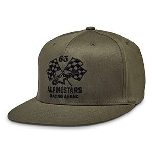 Alpinestars , Double Check Flatbill Hat, Casquette De Baseball, Militaire/Noir, S/M, Homme - Publicité