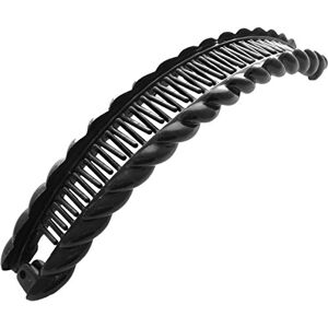 Cherry-on-Top Banana Clip Fish Clip Hair Clip Hair Comb Fish Clip Black Or Tort Banana Clip Black Barley Twist Banana Clip by - Publicité