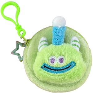 Generic Portefeuille en peluche pour femme, joli portefeuille en peluche,Mini sac à monnaie en peluche pour animaux   Porte-clés pendentif grande bouche, porte-monnaie en peluche, poupée mignonne pour ornemen - Publicité