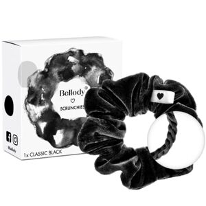 Bellody ® Original élastiques pour cheveux Attaches cheveux élégants permettant une bonne tenue (1 pièce velours -Black) - Publicité