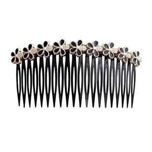 DHliIQQ Pinces à cheveux tendance pour femme avec strass et perles Accessoires de fourchette Perle P1F3 Peigne à chignon Peigne M Barrette à cheveux - Publicité