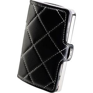 I-Clip Titan Porte-Cartes de crédit Haut de Gamme ultraléger avec Pince à Billets Interchangeable Porte-Cartes en Titane Durable- Slim Wallet Portefeuille Titane Poli RS Sleek Noir/Blanc - Publicité