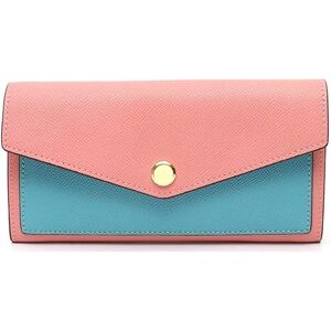 YIHANSS Portefeuille Long coloré pour Femmes Style d'été Rabat téléphone Porte-Monnaie Cartes Portables Sac Pochette Pochette (Couleur : D, Taille : 19 * 9 * 2cm) - Publicité