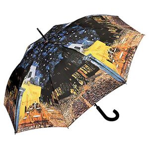 VON LILIENFELD® Parapluie Canne Grand Robuste Ouverture Automatique Art Vincent Van Gogh : Café de Nuit - Publicité