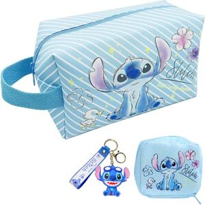 Fixleren Trousse de Toilette ，Trousse à Maquillage, Cartoon Makeup Bag, Sac de Maquillage de Voyage,Idéal Rangement et Voyage，Porte-clés et Small Cartoon Makeup Bag，pour Enfant, Adolescent, Adulte - Publicité