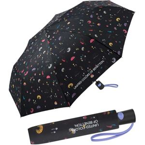 Benetton Mini parapluie de poche automatique à pois, Champignons, 95 cm, Parapluie de poche automatique - Publicité