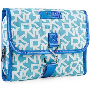 DKNY Vanity Femme. Trousse de Toilette Trousse Maquillage Femme. Trousse de Voyage Femme Trousse Toilette. Trousse de Toilette Femme Voyage , Bleu Ciel - Publicité