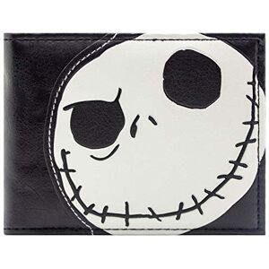 Tim Burton Nightmare Before Christmas Embossed Jack Skellington Noir Portefeuille - Publicité