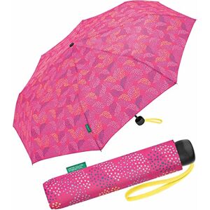 Benetton Parapluie de poche Super Mini Dots, Pop Dots Fuchsia, 95 cm - Publicité